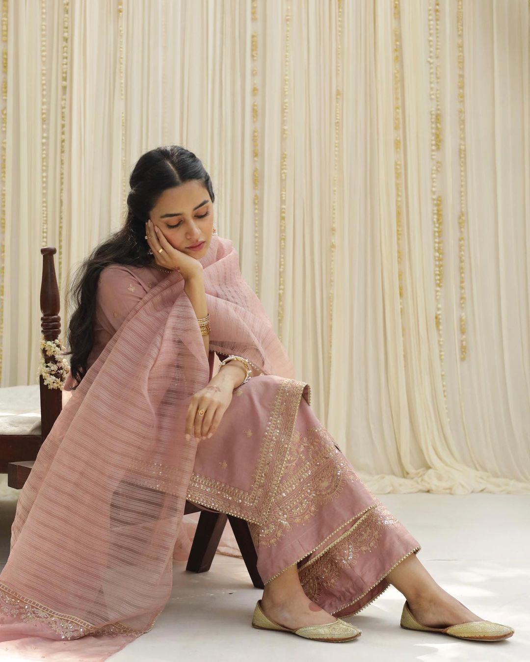 Pink Orchid | 3-Piece Stitched Suit