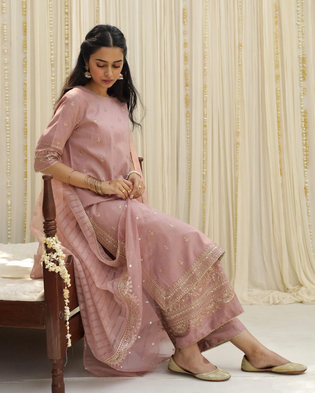Pink Orchid | 3-Piece Stitched Suit