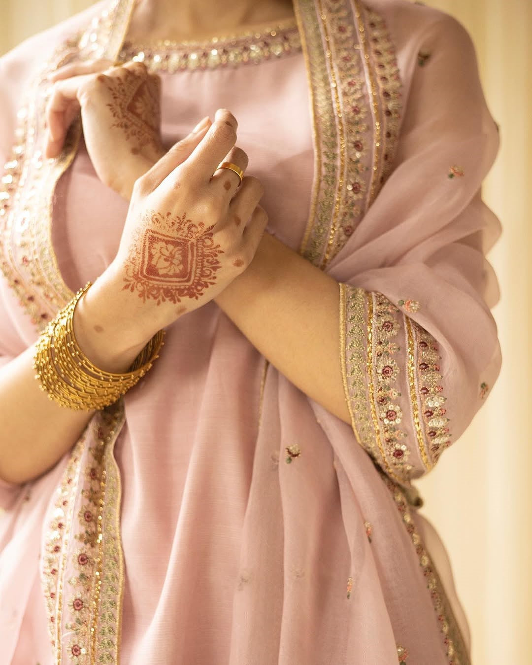 Misty Blush | 3-Piece Stitched Embroidered Outfit