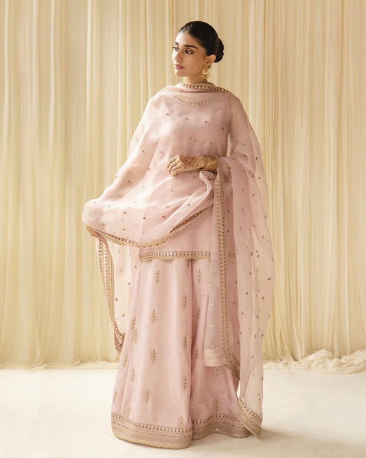 Floral Mist | 3-Piece Stitched Embroidered Outfit
