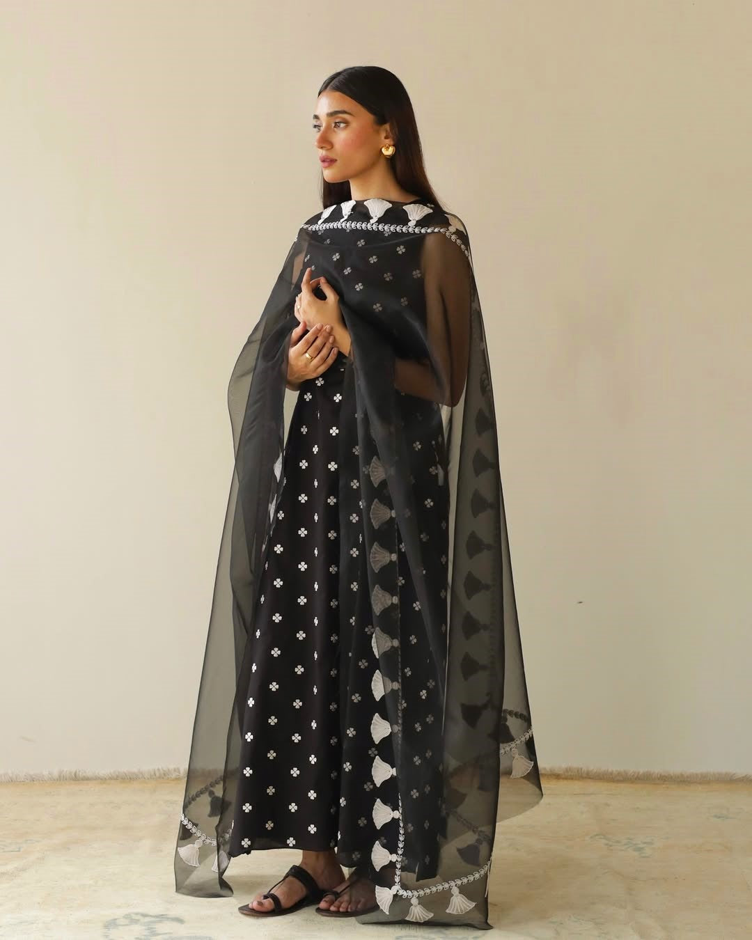 BLACK CLOVER | 3-PC Stitched Embroidered Outfit