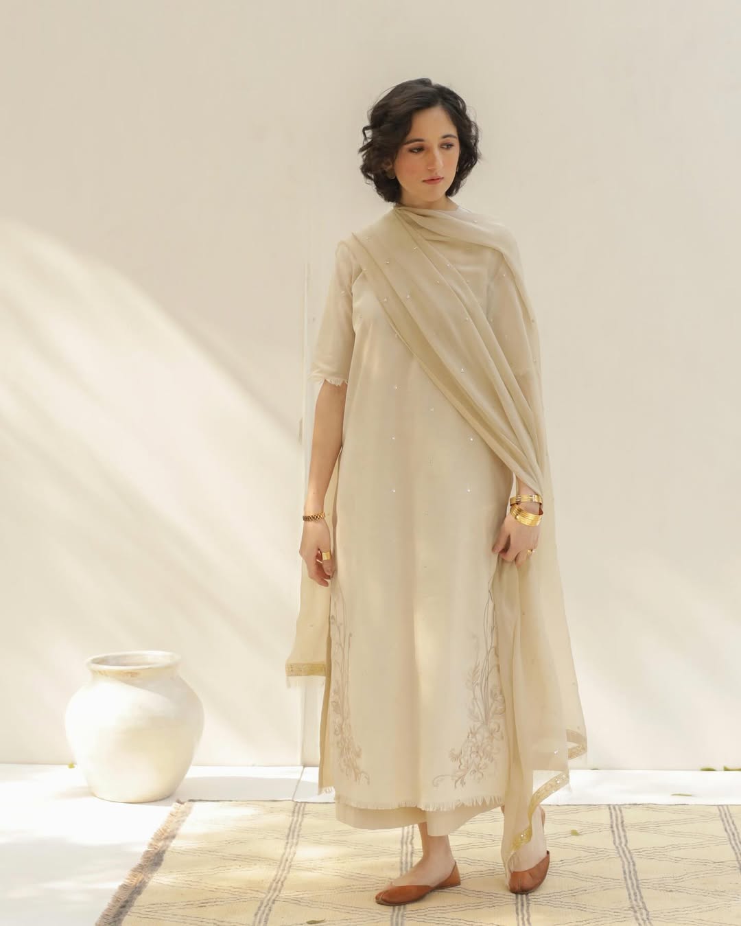 Golden Haze | 3-Piece Stitched Lawn Arrival