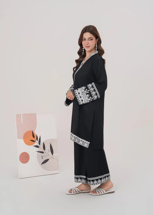 Black Muse | 2-Piece Stitched Winter Arrival