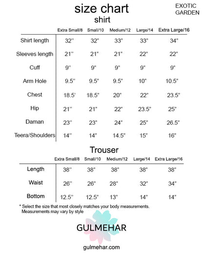 Floral Green | 2-Piece Stitched Suit