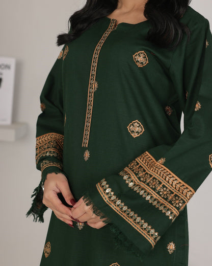 JADE | 2-piece Stitched embroidered outfit