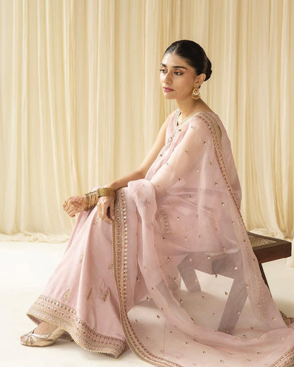 Floral Mist | 3-Piece Stitched Embroidered Outfit