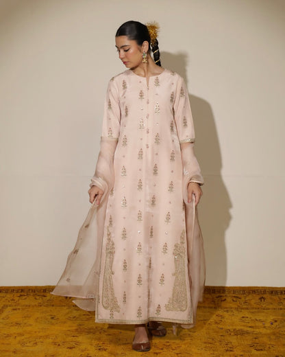 CHERRY BLOSSOM | 3-Pc Stitched Embroidered Outfit