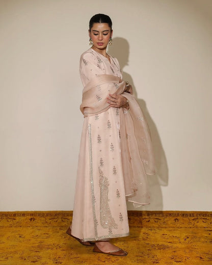 CHERRY BLOSSOM | 3-Pc Stitched Embroidered Outfit