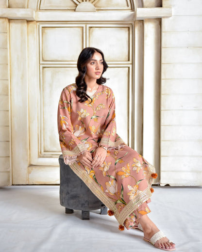 BLUSH | 2-Piece Stitched Suit