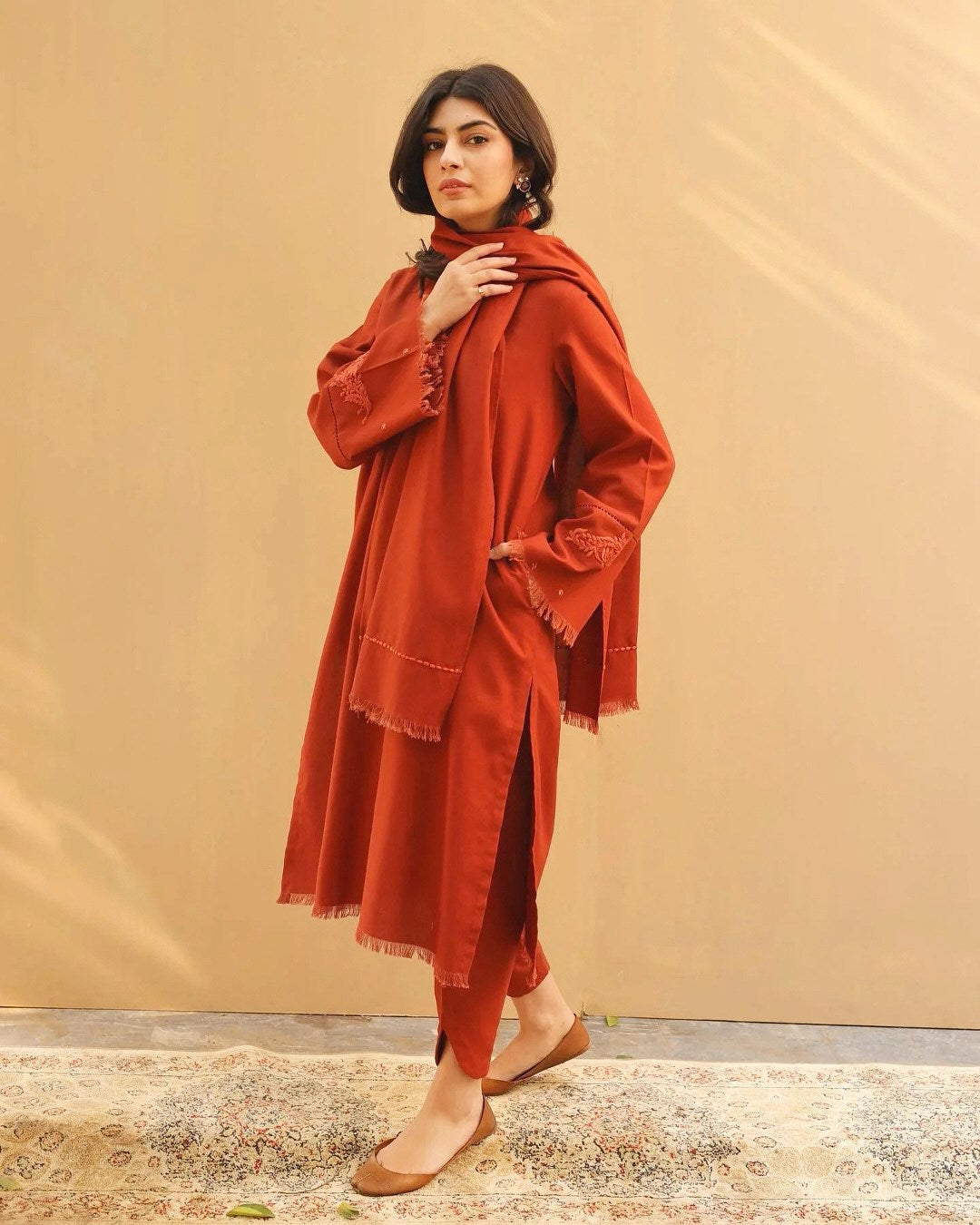 Citrus Glow | 3-pc stitched outfit