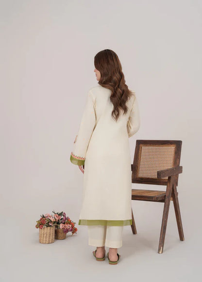 Ivory | 2-Piece Stitched Winter Arrival