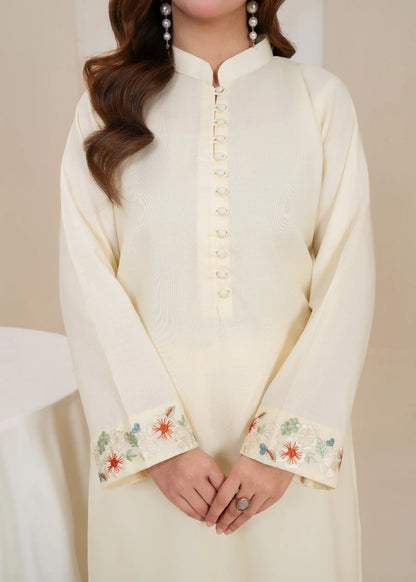 Ivory Charm | 2-Piece Stitched Winter Arrival