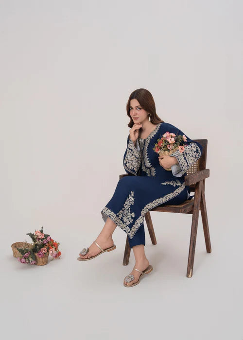 Midnight Sky | 2-Piece Stitched Winter Arrival