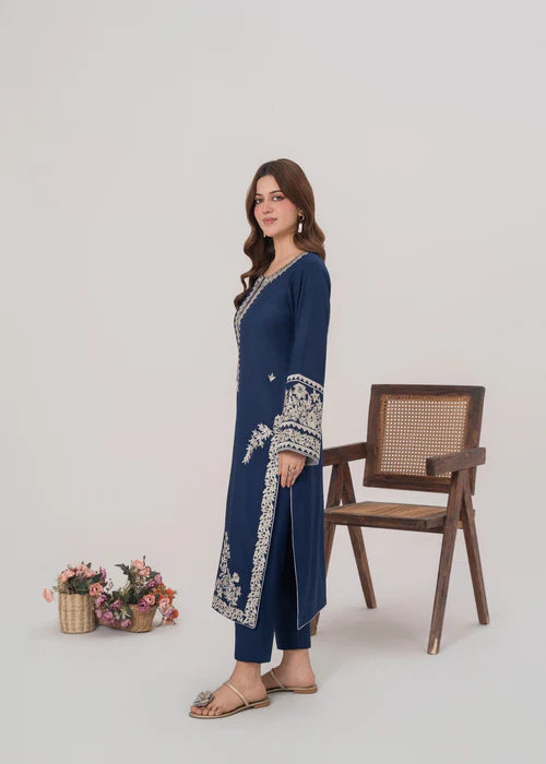 Midnight Sky | 2-Piece Stitched Winter Arrival