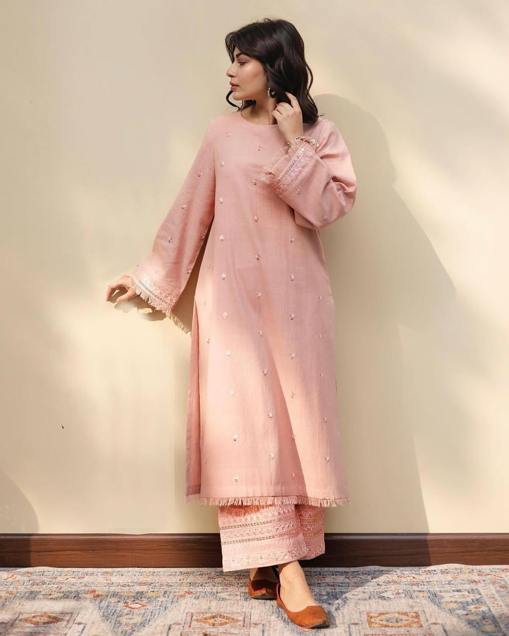 Blush Blossom | 2-Piece Stitched Eid Arrival