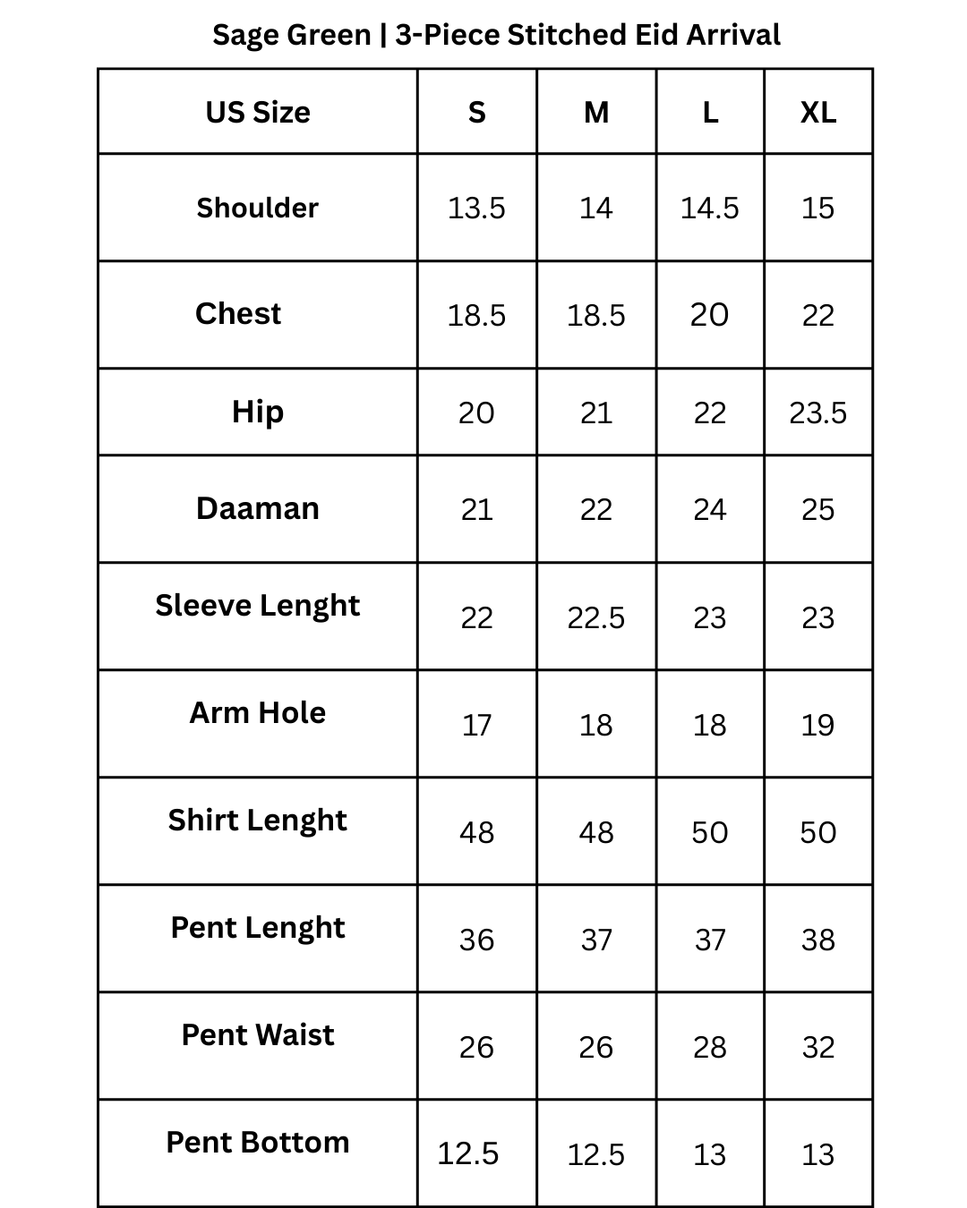 Sage Green | 3-PC Stitched Embroidered Outfit